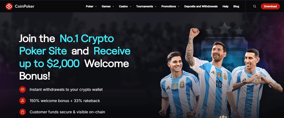 Coinpoker Najboljša spletna igralnica