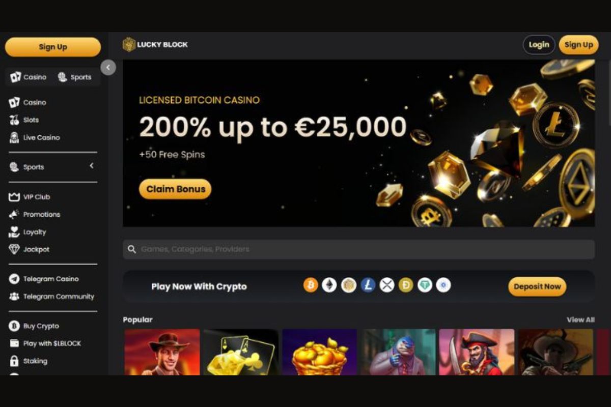 luckyblock Najboljša spletna igralnica